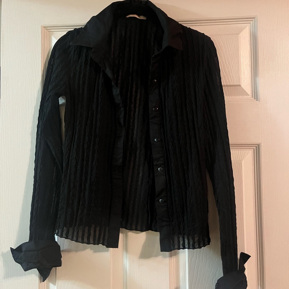 Black Button Down - image 1